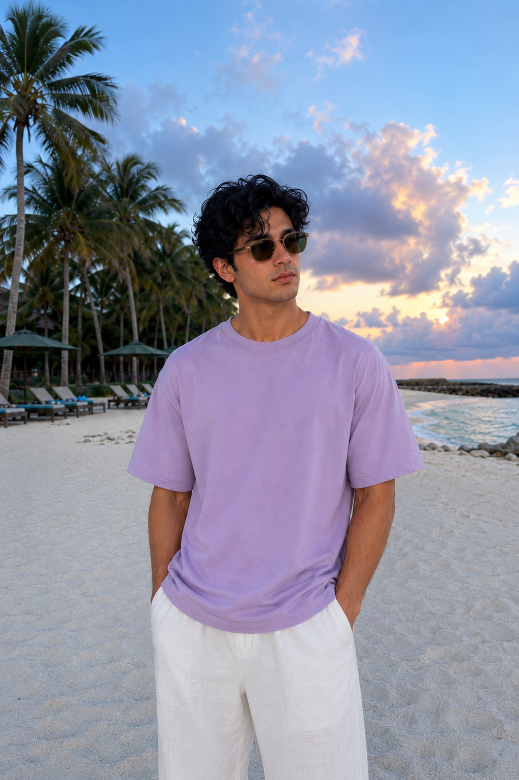 Pastel lavender TEE